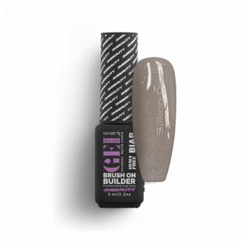 Liquid Polygel BIAB - Silken Dust - HEMA Mentes Ecsetes Építőzselé (5ml - mini me) kép