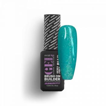 Liquid Polygel BIAB - Silken Ocean - HEMA Mentes Ecsetes Építőzselé (13 ml) kép