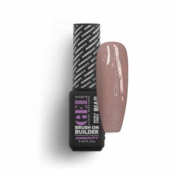 Liquid Polygel BIAB - Silken Skin - HEMA Mentes Ecsetes Építőzselé (5ml - mini me) kép