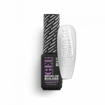 Liquid Polygel BIAB - Silkette - 01 Pearl - HEMA Mentes Ecsetes Építőzselé (5 ml) kép