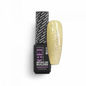 Liquid Polygel BIAB - Silkette - 02 Solaris - HEMA Mentes Ecsetes Építőzselé (5 ml) kép