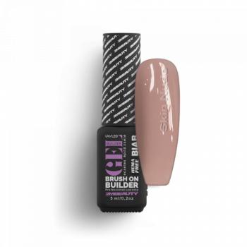 Liquid Polygel BIAB - Skin Nude - HEMA Mentes Ecsetes Építőzselé (5ml - mini me) kép