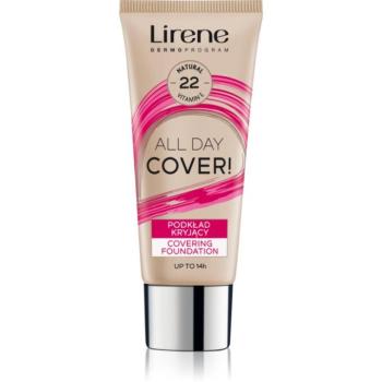 Lirene ALL DAY COVER! fedő hatású folyékony alapozó 30 ml kép