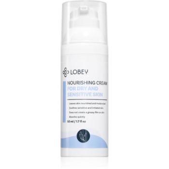 Lobey Face Care Nourishing Cream tápláló krém az érzékeny száraz bőrre 50 ml