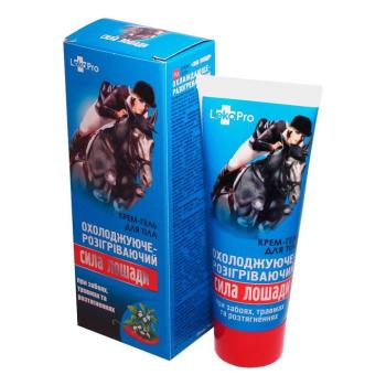 Lóerő melegítő-hűsítő krém-gél izmokra és ízületekre - 75 ml - LekoPro kép