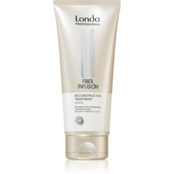 Londa Professional Fiber Infusion In-Salon Reconstructive Treatment helyreállító hajpakolás töredezett, károsult hajra keratinnal 200 ml kép
