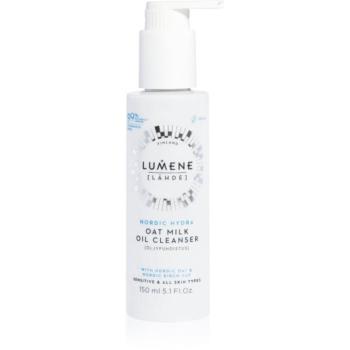 Lumene Nordic Hydra [LÄHDE] Oat Milk gyengéden tisztító olaj az érzékeny arcbőrre 150 ml kép