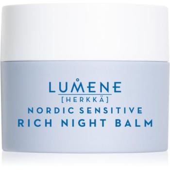 Lumene Nordic Sensitive [HERKKÄ] Rich Night Balm nyugtató éjszakai balzsam az érzékeny arcbőrre 50 ml kép