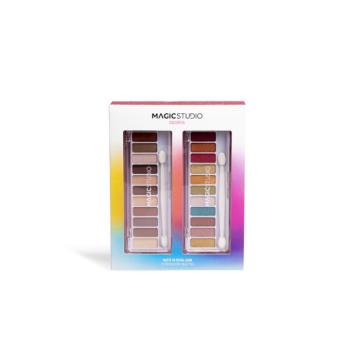Magic Studio - COLORFUL MATTE vs METAL EYESHADOW PALET  Ajándékcsomag kép