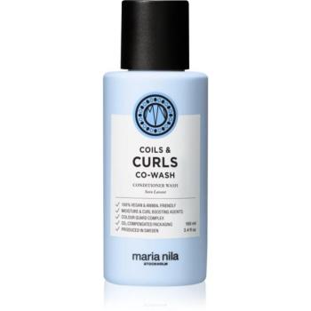 Maria Nila Coils & Curls Co-Wash sampon és kondicionáló a hullámos és göndör hajra 100 ml kép