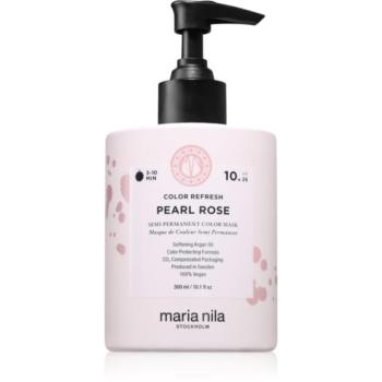 Maria Nila Colour Refresh gyengéd tápláló maszk tartós színes pigmentekkel árnyalat Pearl Rose 10.26 300 ml kép