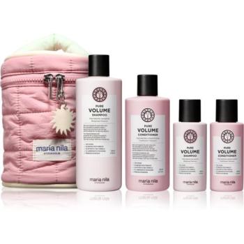 Maria Nila Pure Volume Beauty Bag ajándékszett a hajtérfogat növelésére 4 db kép