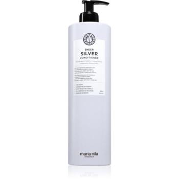 Maria Nila Sheer Silver Conditioner hidratáló kondicionáló sárga tónusok neutralizálására szulfátmentes 1000 ml kép