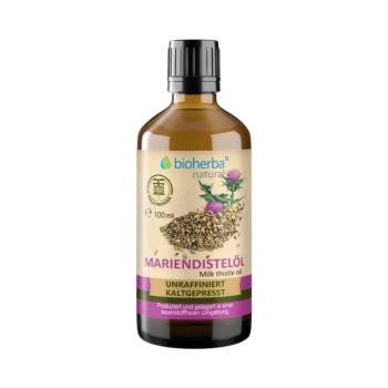 Máriatövisolaj – 100 ml – Bioherba kép