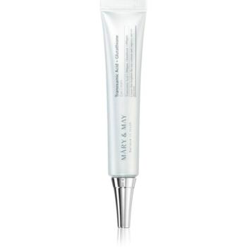 Mary&May Tranexamic Acid + Glutathione Eye Cream ráncellenes szemkrém mely csökkenti a duzzanatokat és a sötét karikákat 30 g kép