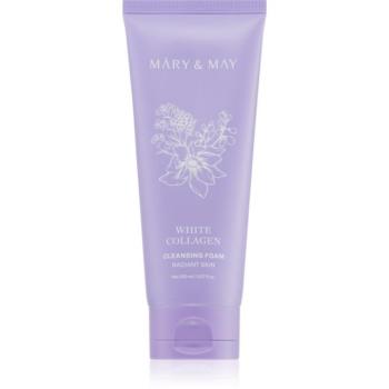 Mary&May White Collagen Cleansing Foam krémes tisztító hab niacinamiddal 150 ml kép