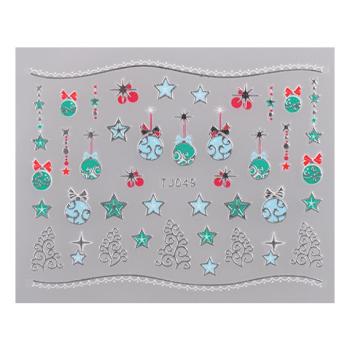 Matrica Christmas TJ049 Silver () kép