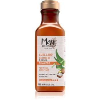 Maui Moisture Curl Quench + Coconut Oil sampon hullámos és göndör hajra 385 ml kép