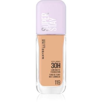 MAYBELLINE NEW YORK SuperStay Lumi-Matte könnyű alapozó a hosszan tartó hatásért árnyalat 119 35 ml kép