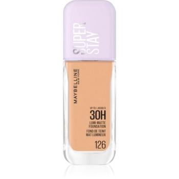 MAYBELLINE NEW YORK SuperStay Lumi-Matte könnyű alapozó a hosszan tartó hatásért árnyalat 126 35 ml kép