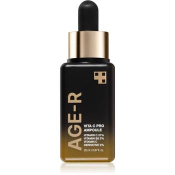 Medicube Age-R Vita C Pro Ampoule koncentrált szérum a bőr öregedésének jelei ellen C vitamin 20 ml