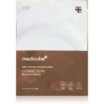 medicube Deep Peptide Radiance Mask hidratáló gézmaszk a bőr rugalmasságának növelésére 27 ml kép