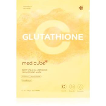 medicube Deep Vita C Glutathione Brightening Mask fehérítő gézmaszk 27 ml kép