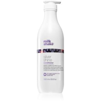 milk_shake® Silver Shine kondicionáló szőke hajra semlegesíti a sárgás tónusokat 1000 ml kép
