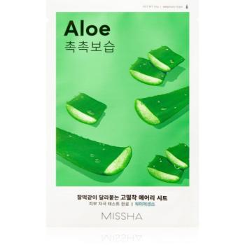 Missha Airy Fit Aloe arcmaszk hidratáló és nyugtató hatással 19 g kép