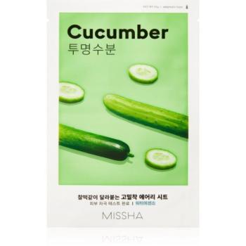 Missha Airy Fit Cucumber hidratáló és revitalizáló arcmaszk száraz bőrre 19 g kép
