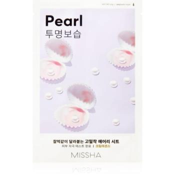 Missha Airy Fit Pearl hidratáló és élénkítő arcmaszk 19 g kép