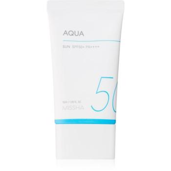 Missha All Around Safe Block Aqua Sun napozó géles krém az arcra SPF 50+ 50 ml kép