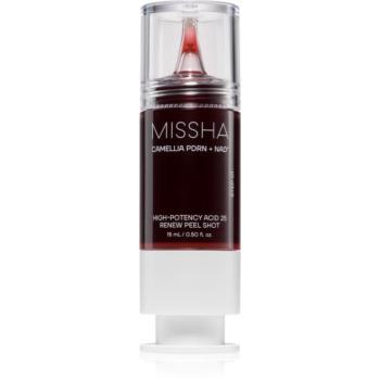 Missha Camellia PDRN NAD+ Renew Peel Shot hámlasztó peeling szérum az élénk és kisimított arcbőrért 15 ml kép