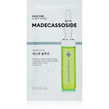 Missha Mascure Madecassoside ápoló arcmaszk érzékeny és irritált bőrre 28 ml kép