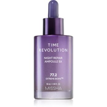 Missha Time Revolution Night Repair Ampoule intenzív éjszakai ápolás ránctalanító hatással 50 ml kép