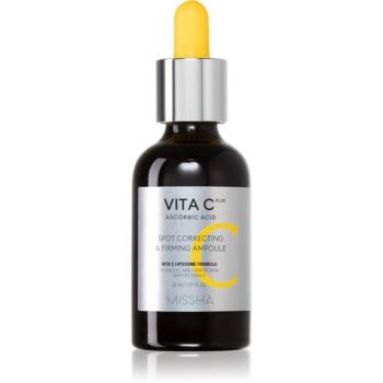 Missha Vita C Plus antioxidáns feszesítő arcszérum a pigment foltok ellen 30 ml kép