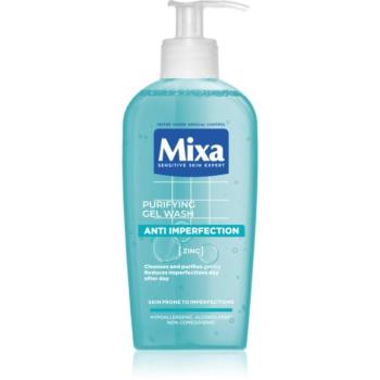 Mixa Anti-Imperfection arctisztító gél szappan hozzáadása nélkül 200 ml kép