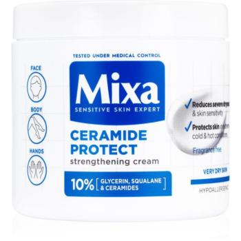 Mixa Ceramide Protect regeneráló testkrém az érzékeny bőrre 400 ml kép