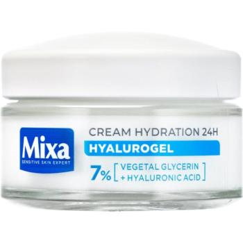 Mixa Hyalurogel Light hialuronsavval gazdagított intenzív hidratáló krém normál bőrre 50 ml kép