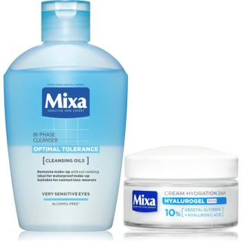 MIXA Hyalurogel rich cream + szemfestéklemosó szett, 175ml kép
