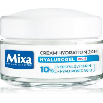 Mixa Hyalurogel Rich hidratáló arckrém hialuronsavval 50 ml kép