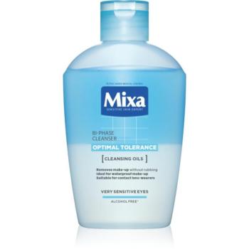 Mixa Optimal Tolerance kétkomponensű sminklemosó szemre 125 ml kép