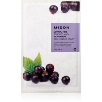Mizon Joyful Time Acai Berry szövet arcmaszk az arcbőr élénkítésére és vitalitásáért 23 g kép