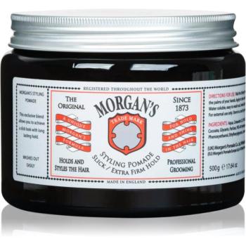 Morgan's Styling Pomade Slick and Extra Firm Hold hajpomádé extra erős fixáló hatású 500 ml kép