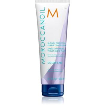 Moroccanoil Color Care Blonde Perfecting Purple Conditioner lila kondicionáló a szőke és melírozott hajra 200 ml kép