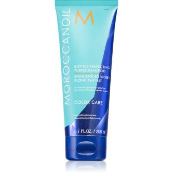 Moroccanoil Color Care Shampoo lila tonizáló sampon szőke hajra 200 ml kép