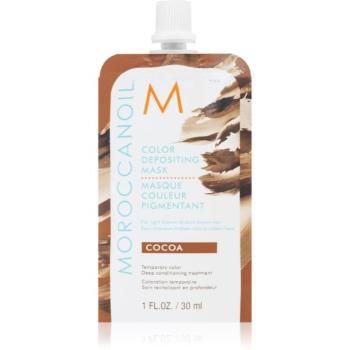 Moroccanoil Color Depositing gyengéd tápláló maszk tartós színes pigmentekkel Cocoa 30 ml
