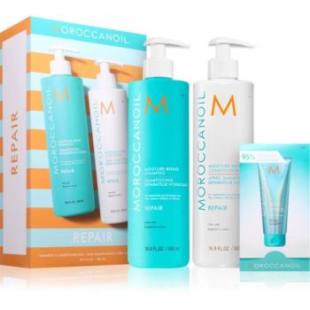 Moroccanoil Repair Shampoo & Conditioner Duo szett sérült, vegyileg kezelt hajra kép