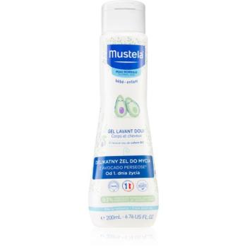 Mustela Bébé Bain tisztító test és haj gél gyermekeknek 200 ml kép