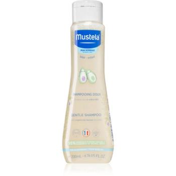 Mustela Bébé finom állagú sampon gyermekeknek születéstől kezdődően 200 ml kép